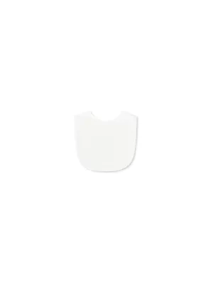 Heirloom Bib - Blessings White, Pink
