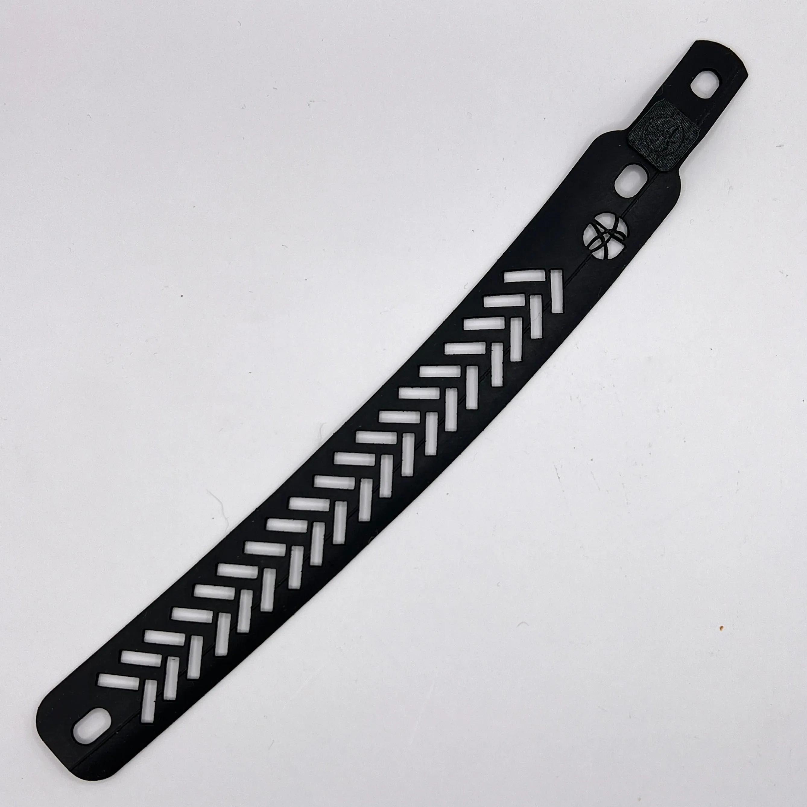 herringbone rubber bracelet