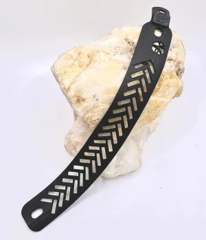 herringbone rubber bracelet