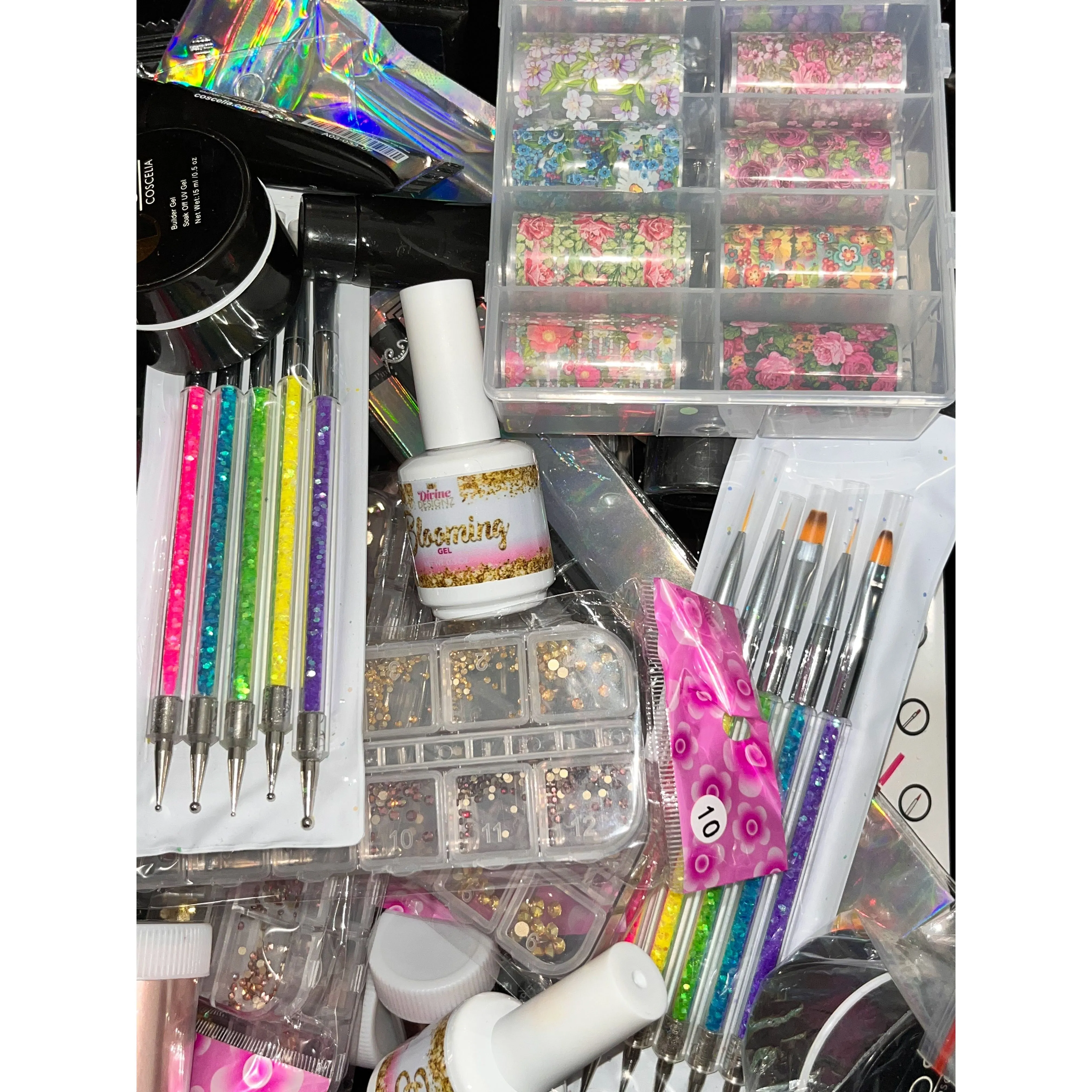 Holiday Nail Box- Mystery Nail Supplies Box