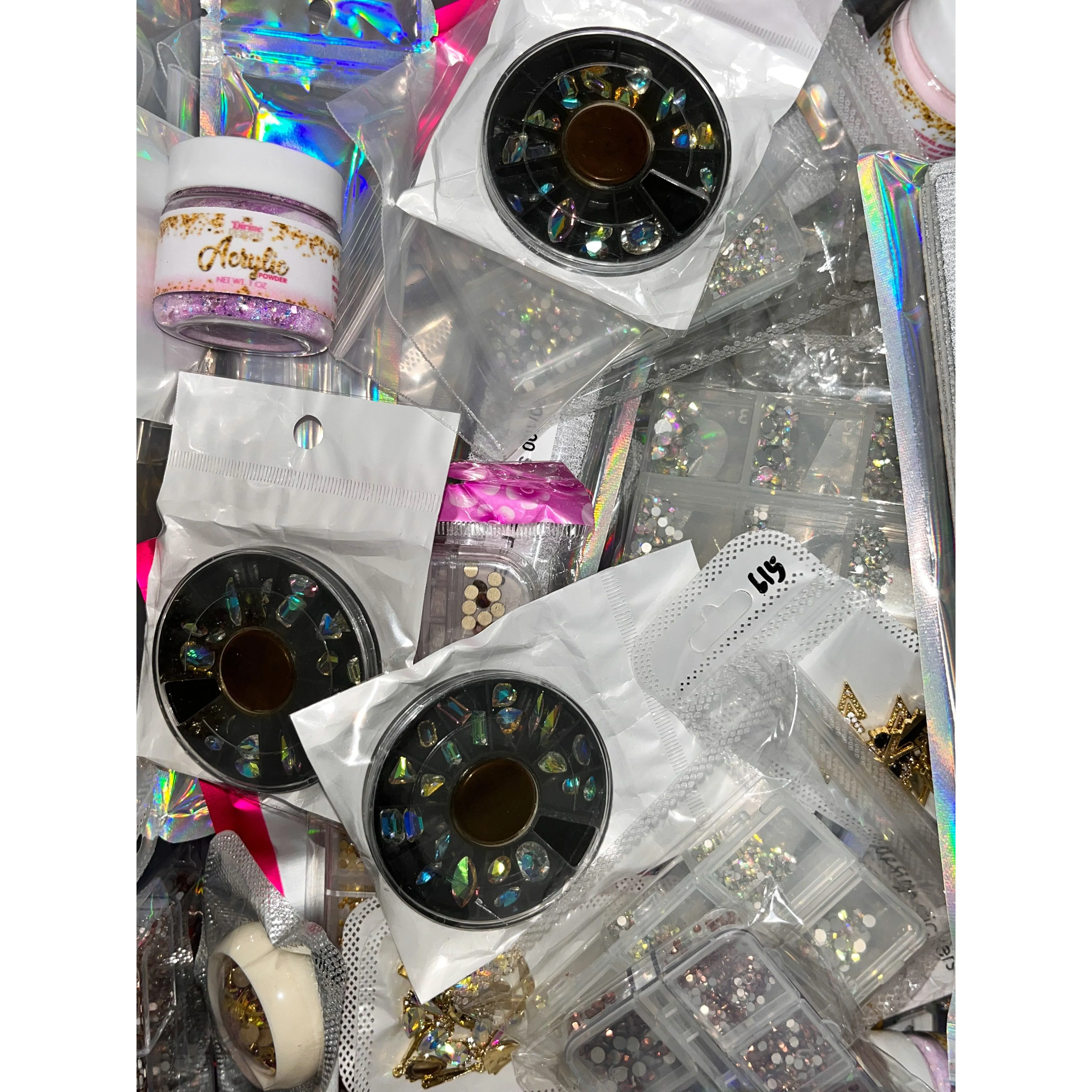Holiday Nail Box- Mystery Nail Supplies Box