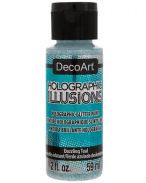 Holographic Illusions - Dazzling Teal- 2oz
