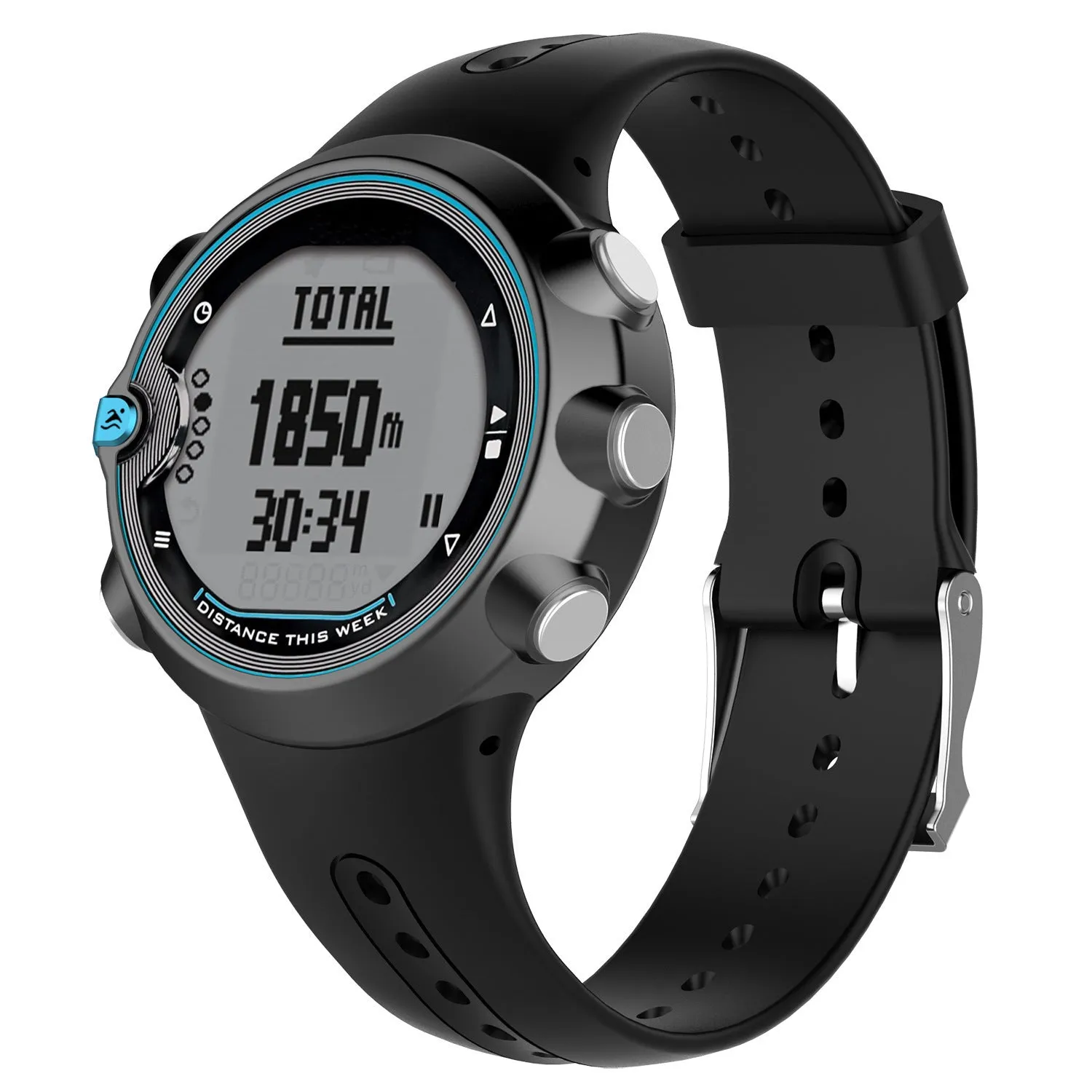 Home Simple Smart Watch Silicone Strap
