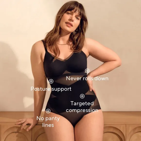 HONEYLOVE SuperPower BriefHIGH COMPRESSIONWON'T ROLL DOWN$84