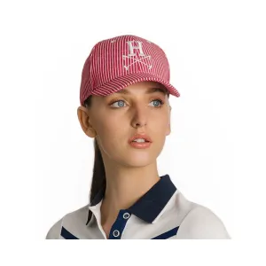 Horseware Red Pinstripe baseball Cap