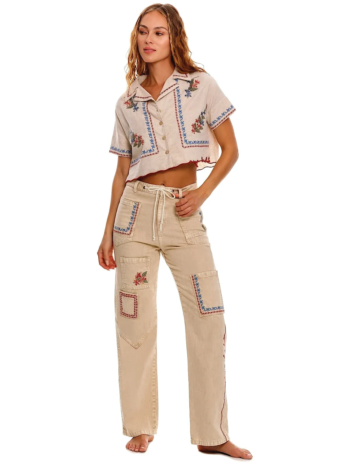 Itsy Shirt-Moorea Pants