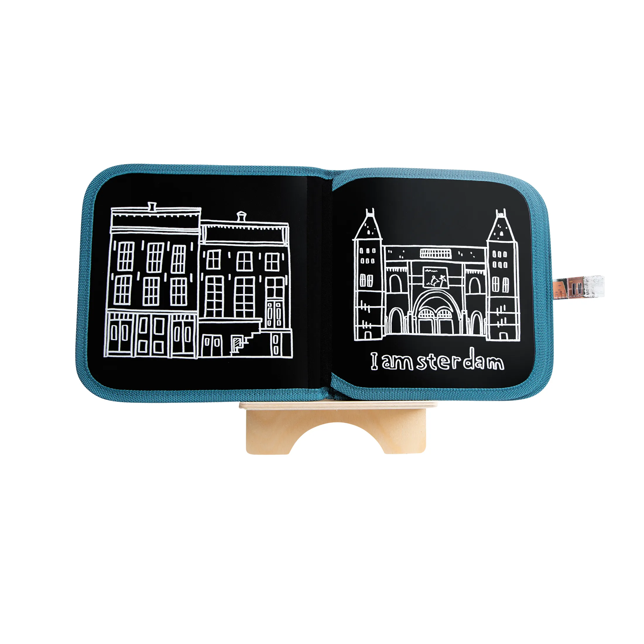 Jaq Jaq Bird Amsterdam Adventure Ultimate Gift Set with Doodle Book & ButterStix®