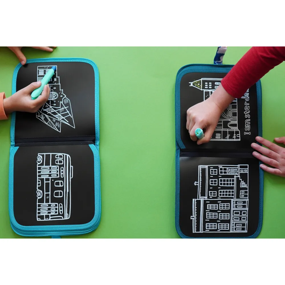 Jaq Jaq Bird Amsterdam Adventure Ultimate Gift Set with Doodle Book & ButterStix®