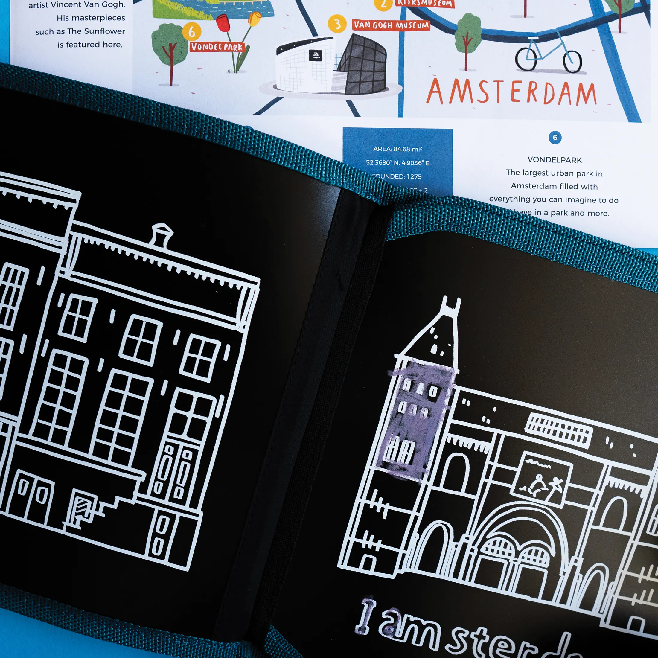 Jaq Jaq Bird Amsterdam Adventure Ultimate Gift Set with Doodle Book & ButterStix®