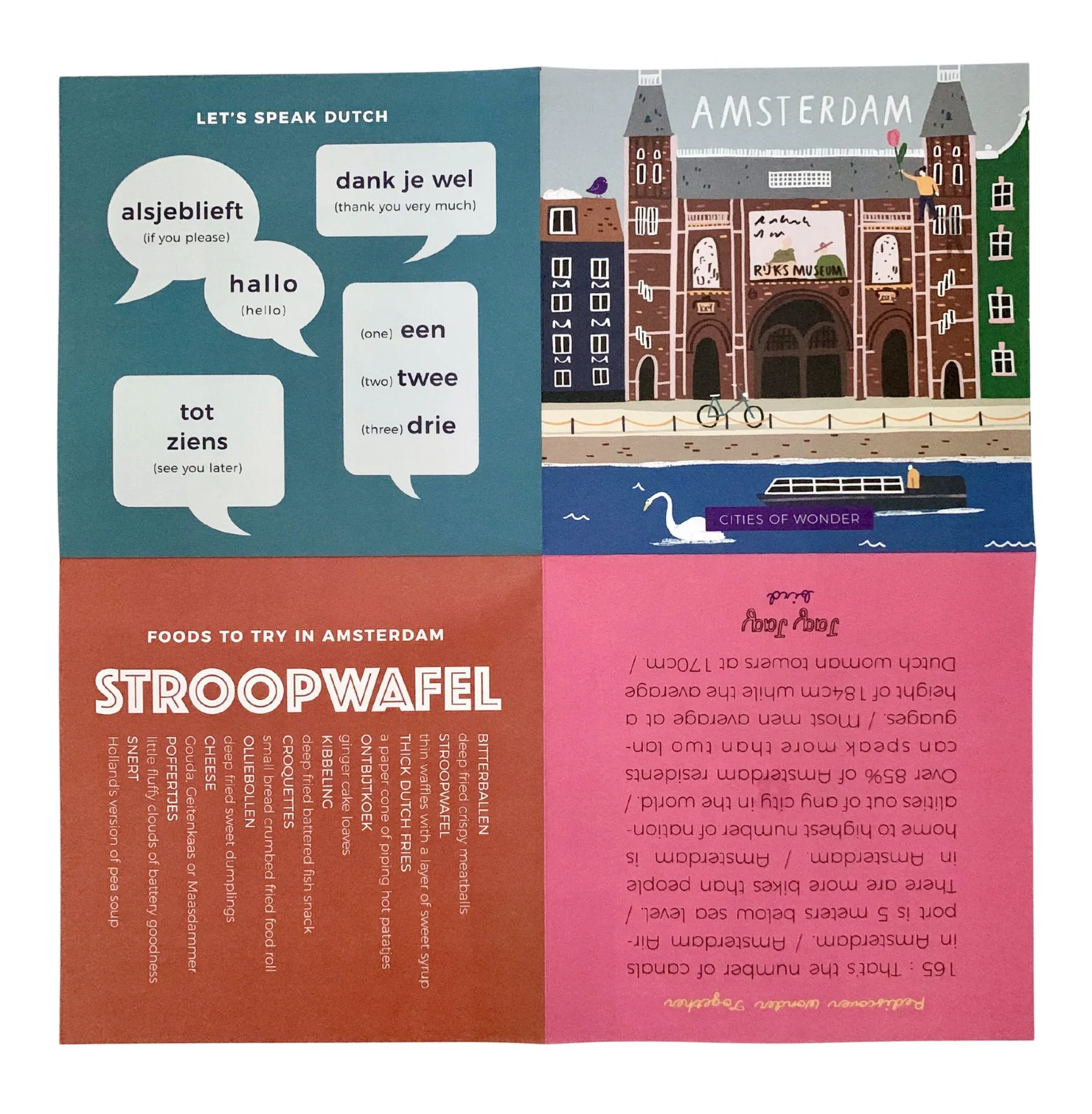 Jaq Jaq Bird Amsterdam Adventure Ultimate Gift Set with Doodle Book & ButterStix®