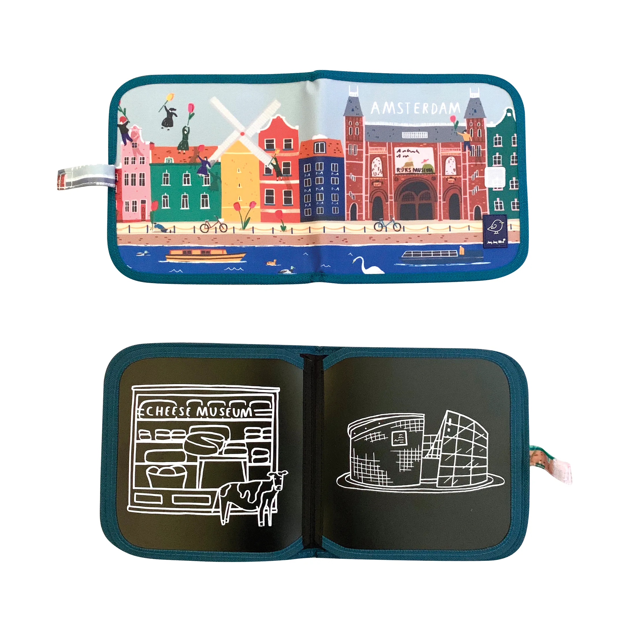 Jaq Jaq Bird Amsterdam Adventure Ultimate Gift Set with Doodle Book & ButterStix®