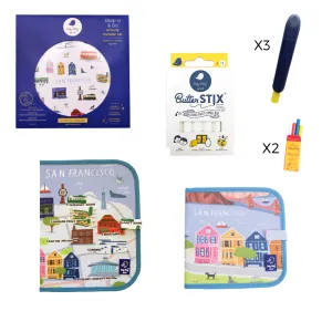 Jaq Jaq Bird San Francisco Explorer's Ultimate Gift Set with Chalk Mat & ButterStix®