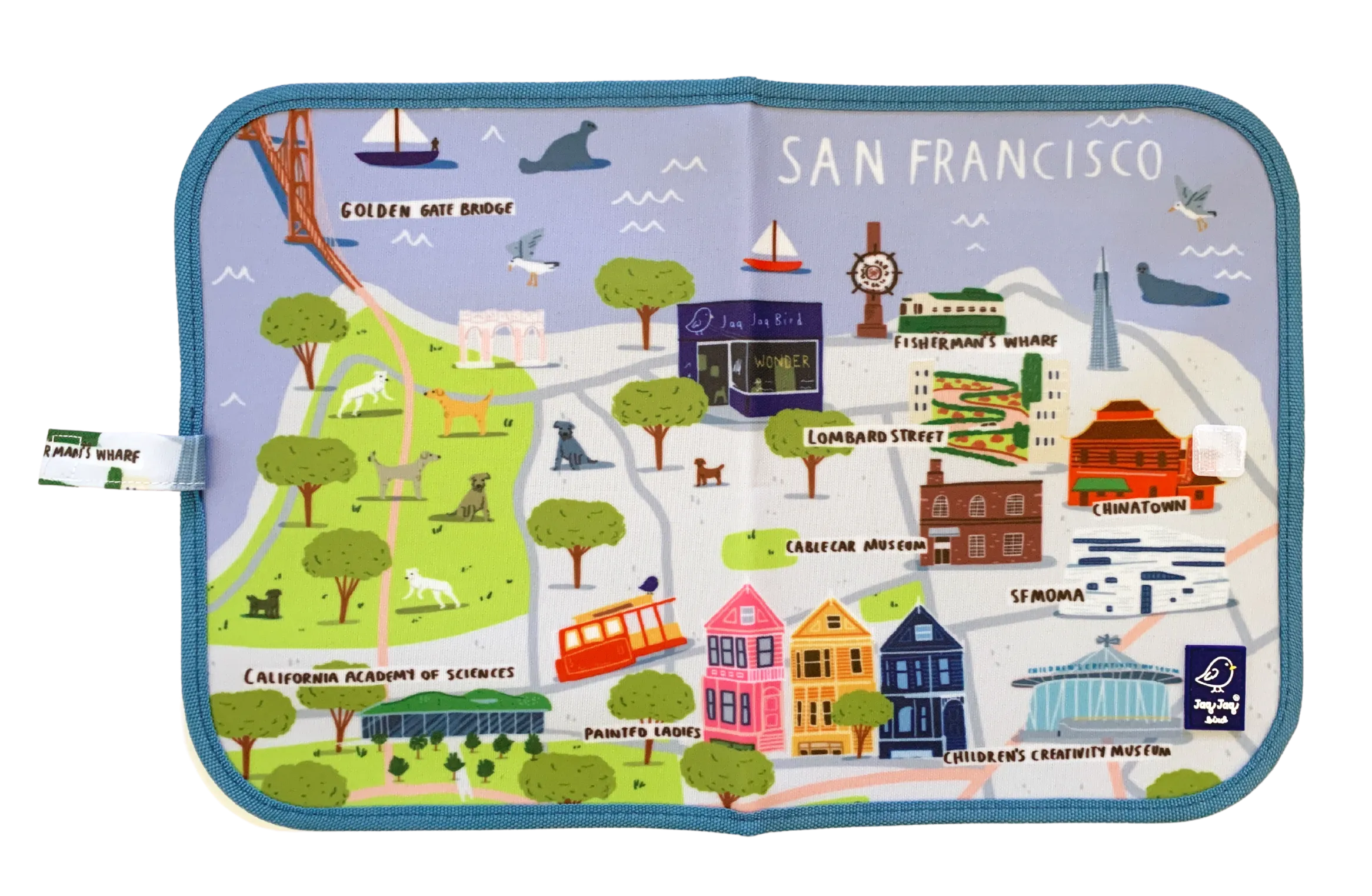 Jaq Jaq Bird San Francisco Explorer's Ultimate Gift Set with Chalk Mat & ButterStix®