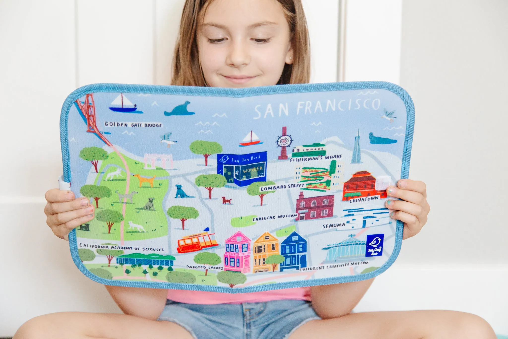 Jaq Jaq Bird San Francisco Explorer's Ultimate Gift Set with Chalk Mat & ButterStix®