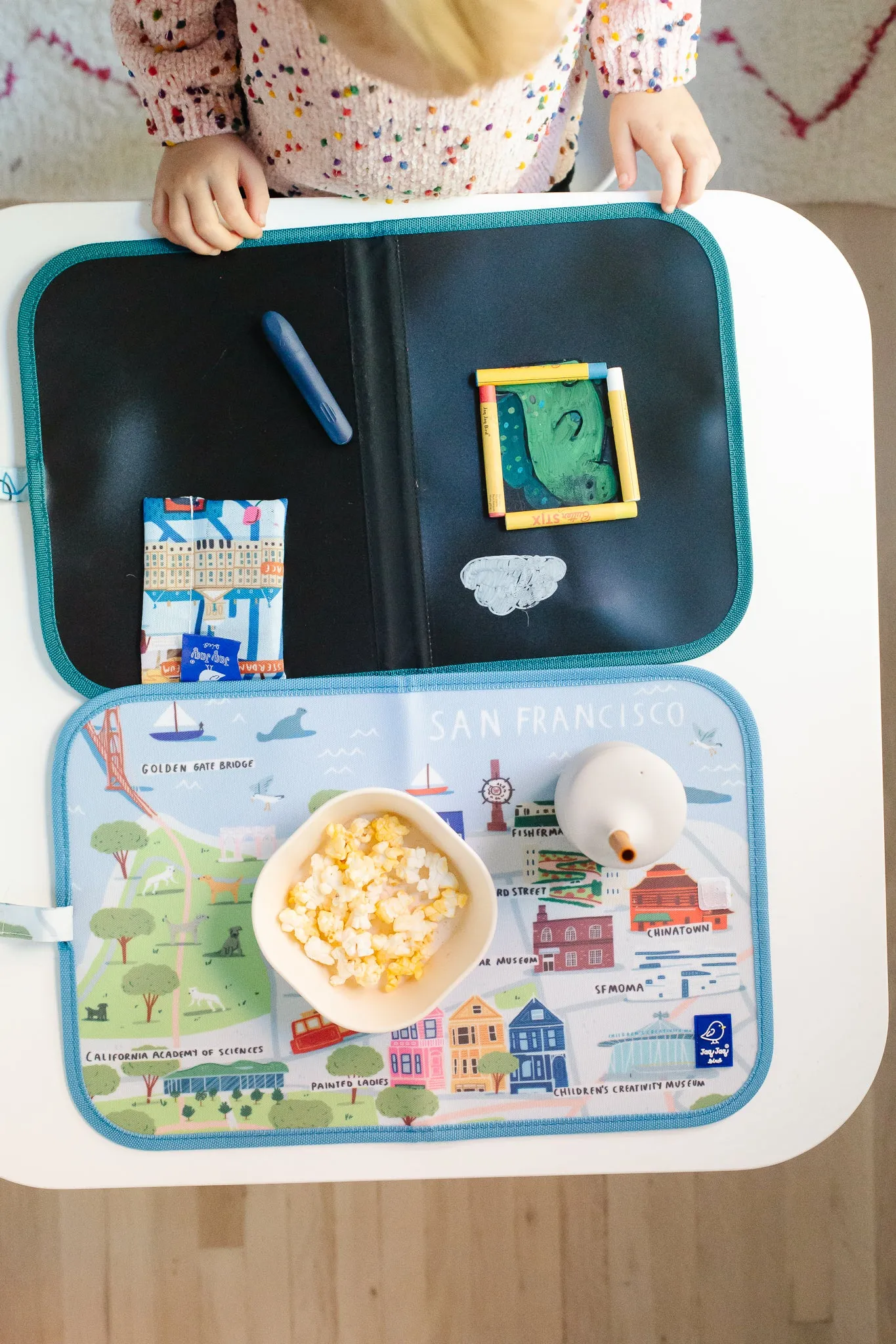Jaq Jaq Bird San Francisco Explorer's Ultimate Gift Set with Chalk Mat & ButterStix®