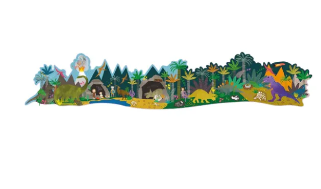 Jigsaw 60PC Floor Puzzle - Dino