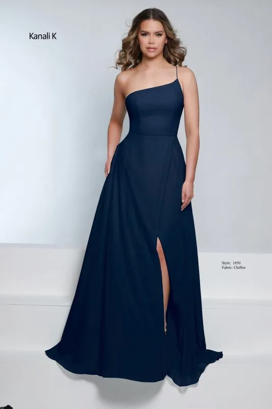 Kanali K Size 10 1850 Navy Bridesmaid Dress
