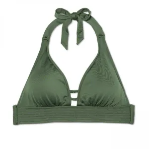 Kona Sol Women's Halter Triangle Bikini Swim Top