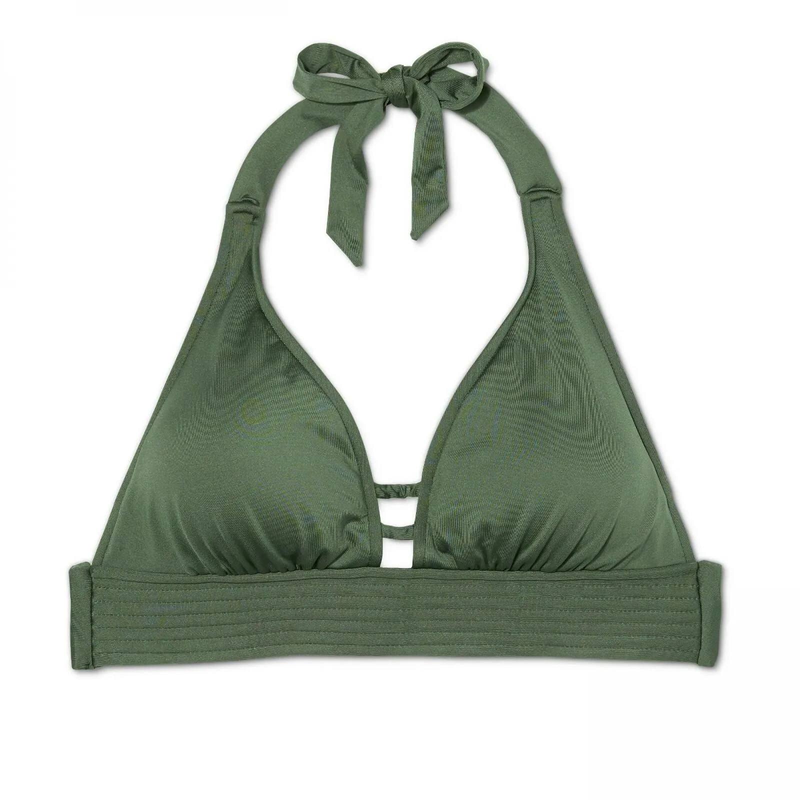 Kona Sol Women's Halter Triangle Bikini Swim Top