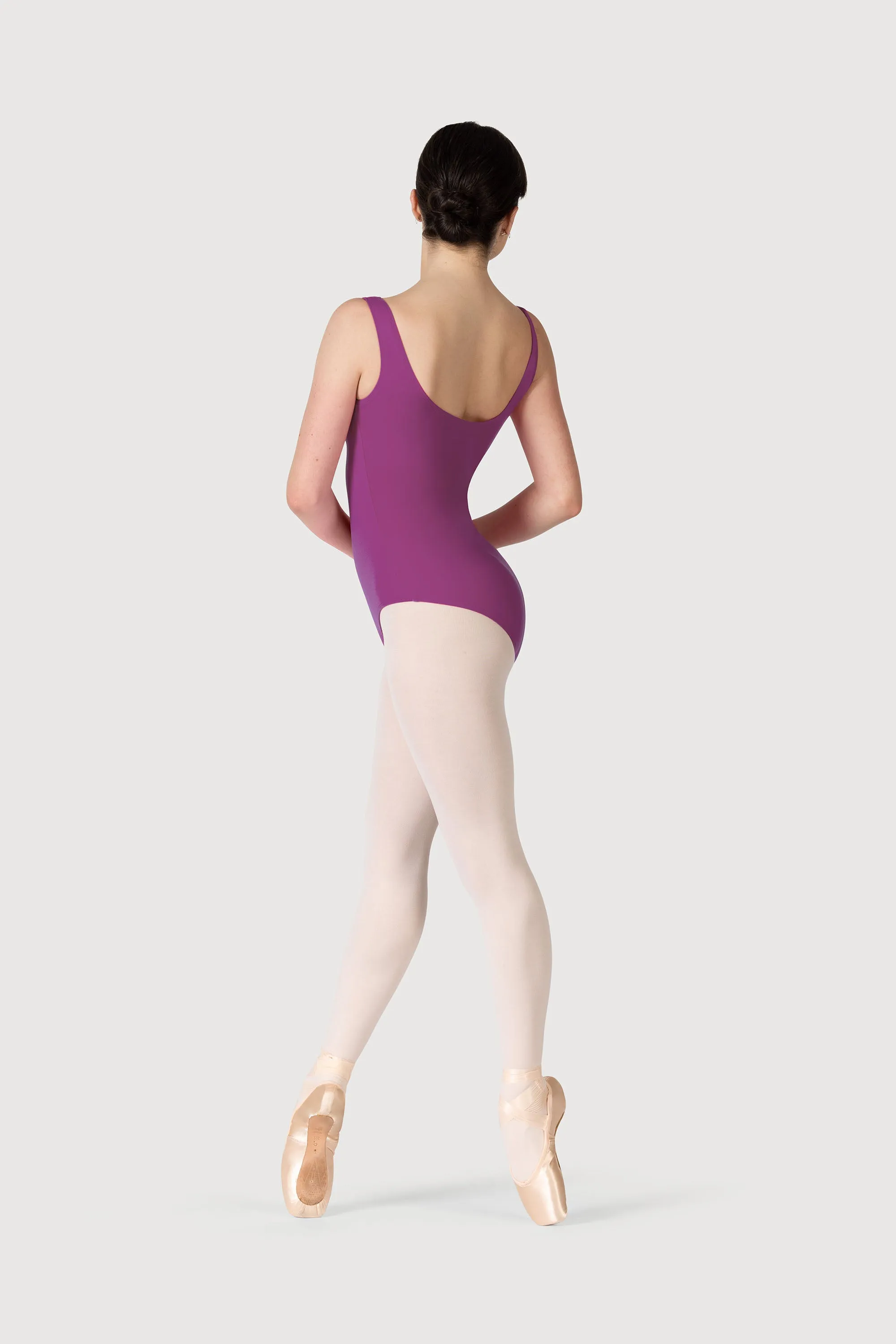 L0828L - Bloch Overture Odetta Sleeveless Pleat Womens Leotard