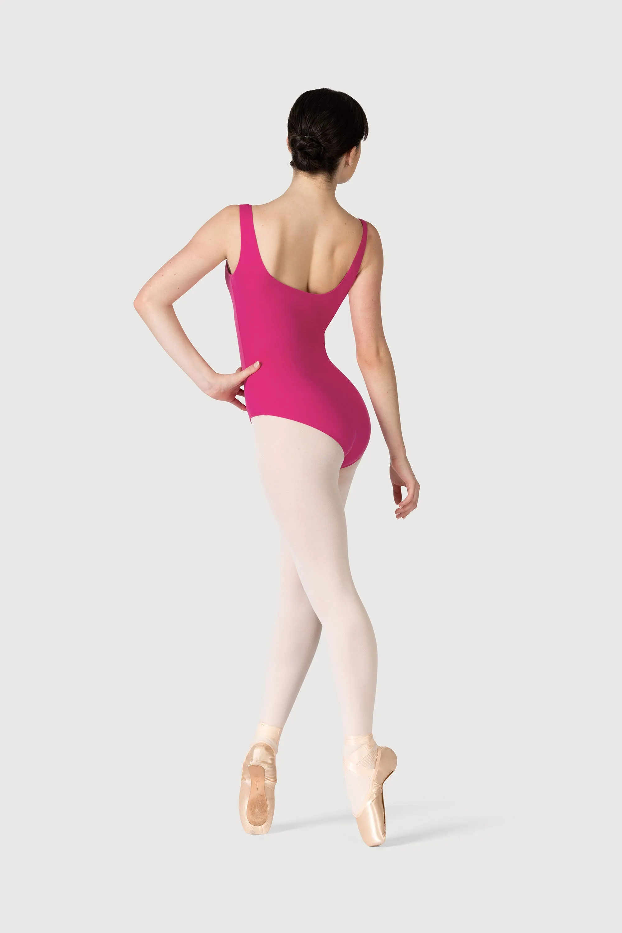 L0828L - Bloch Overture Odetta Sleeveless Pleat Womens Leotard