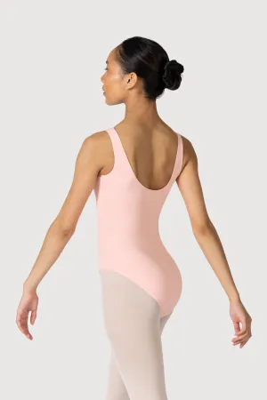 L0828L - Bloch Overture Odetta Sleeveless Pleat Womens Leotard