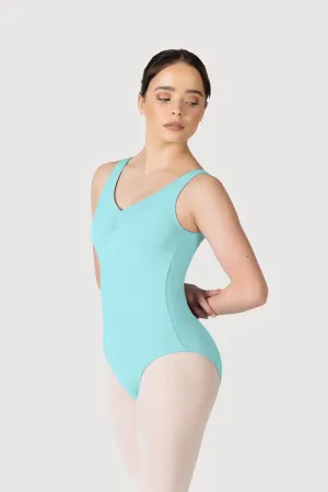 L0828L - Bloch Overture Odetta Sleeveless Pleat Womens Leotard