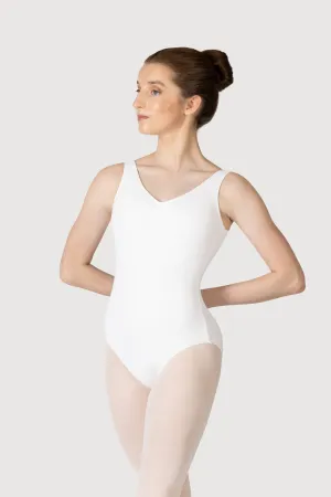 L0828L - Bloch Overture Odetta Sleeveless Pleat Womens Leotard