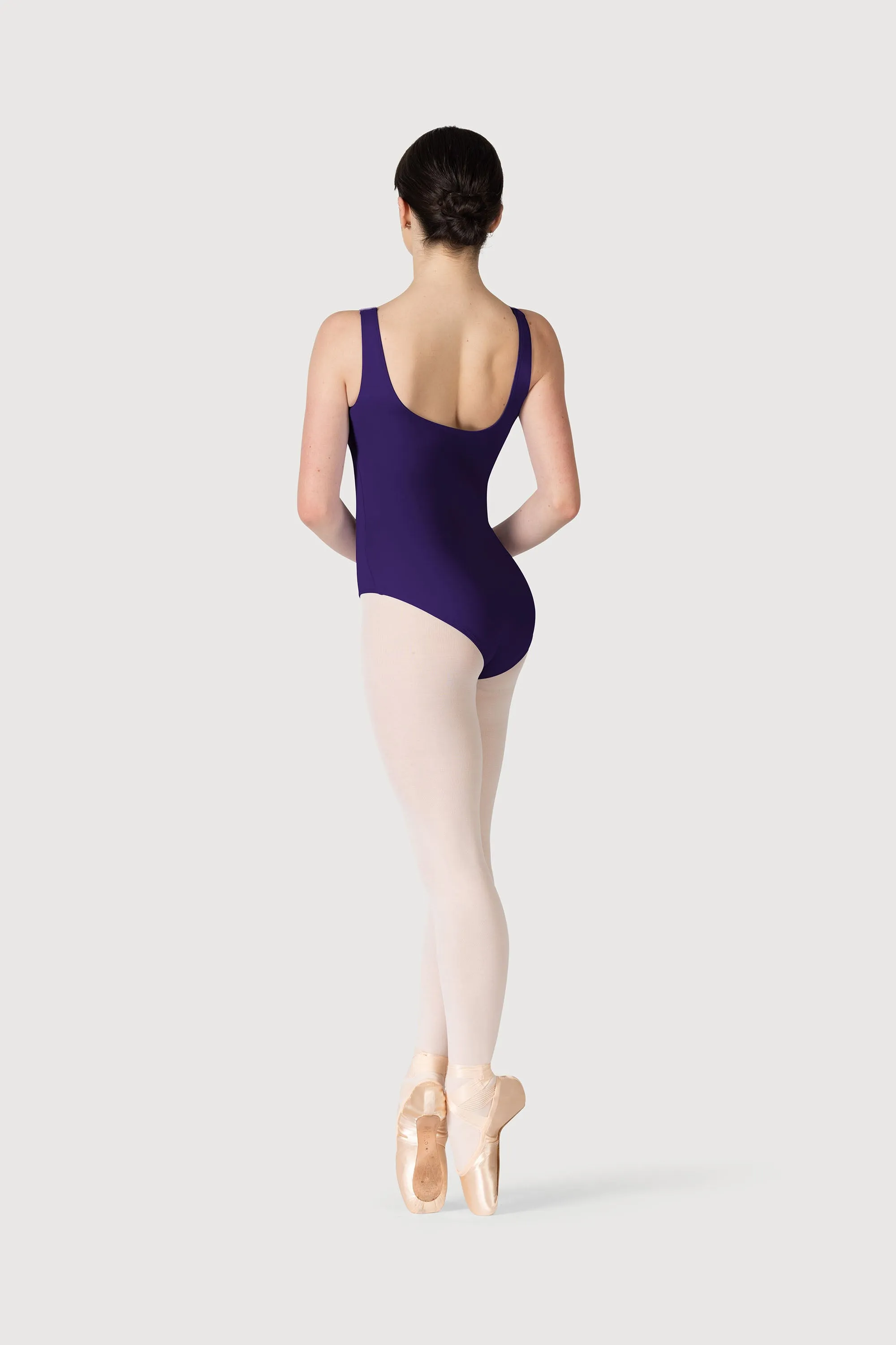 L0828L - Bloch Overture Odetta Sleeveless Pleat Womens Leotard