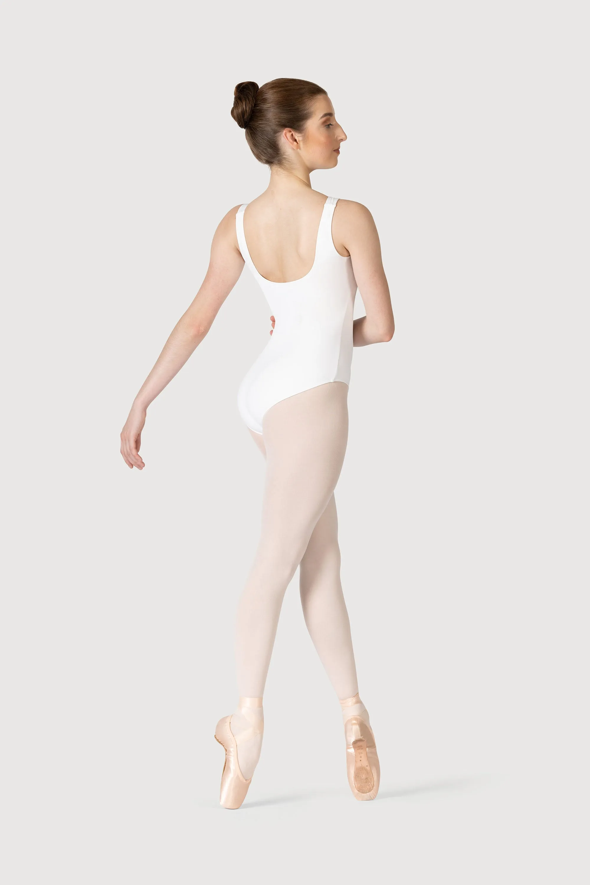 L0828L - Bloch Overture Odetta Sleeveless Pleat Womens Leotard
