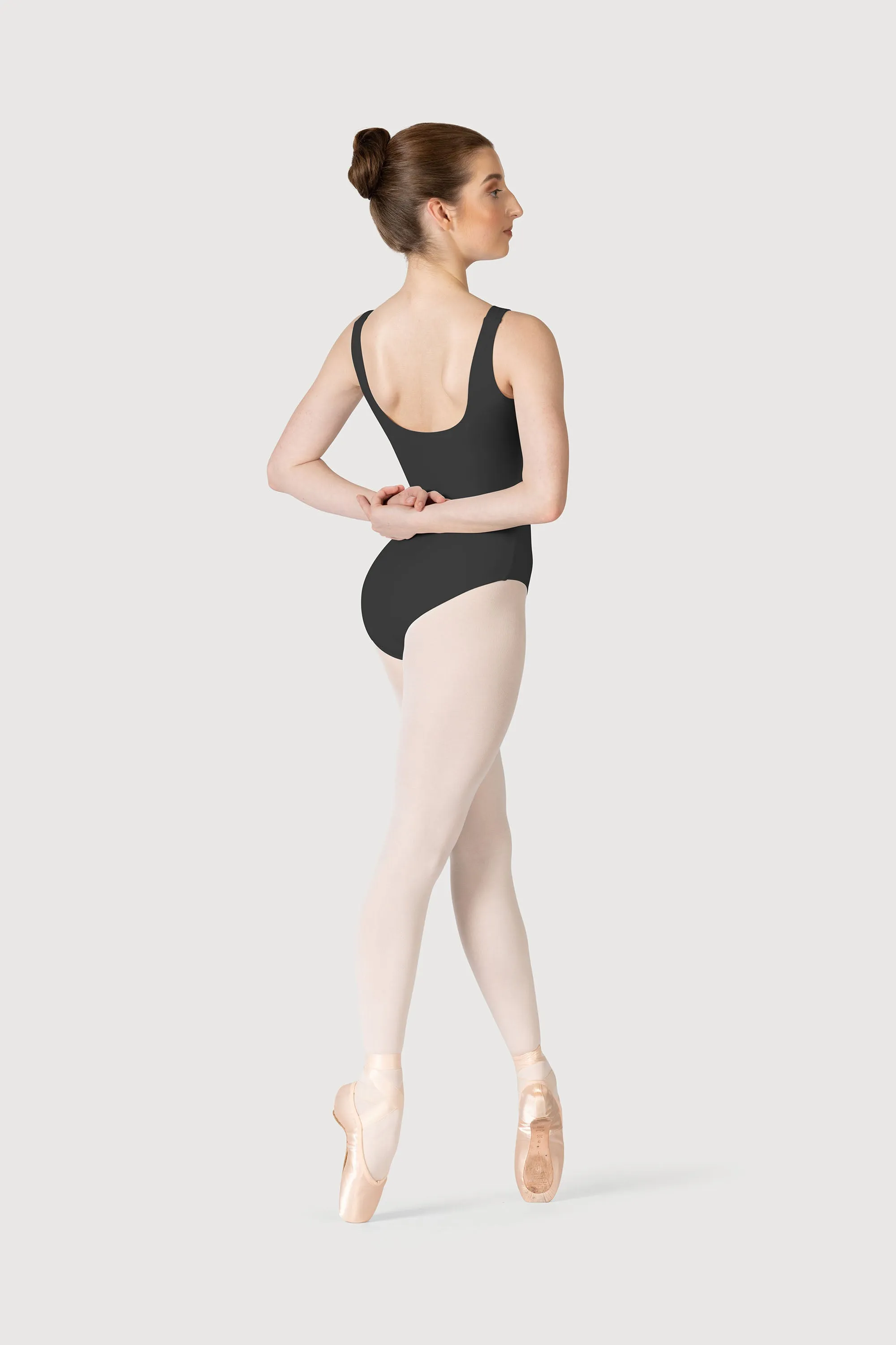 L0828L - Bloch Overture Odetta Sleeveless Pleat Womens Leotard