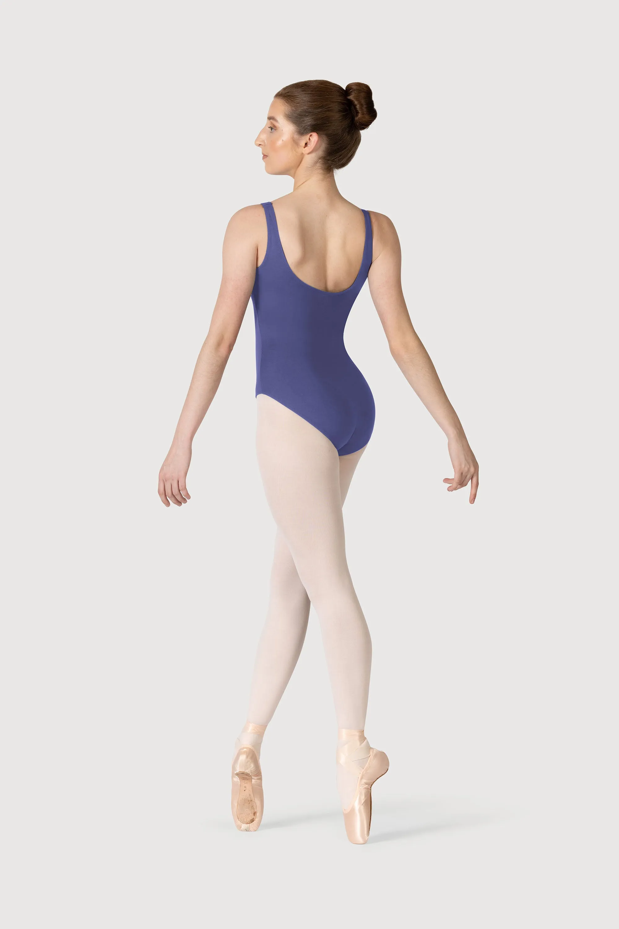 L0828L - Bloch Overture Odetta Sleeveless Pleat Womens Leotard