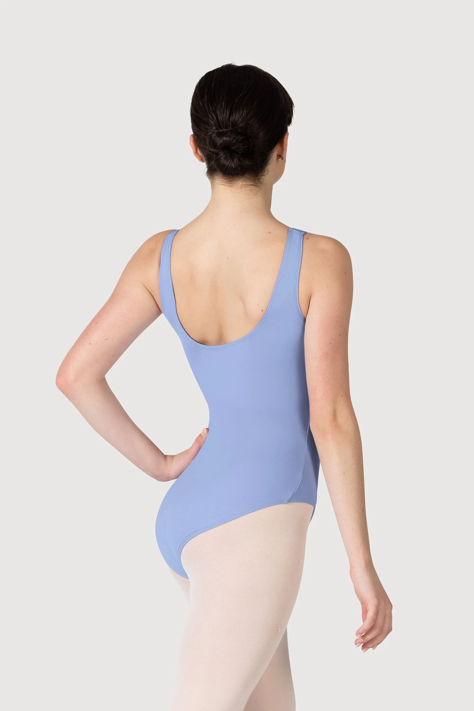 L0828L - Bloch Overture Odetta Sleeveless Pleat Womens Leotard