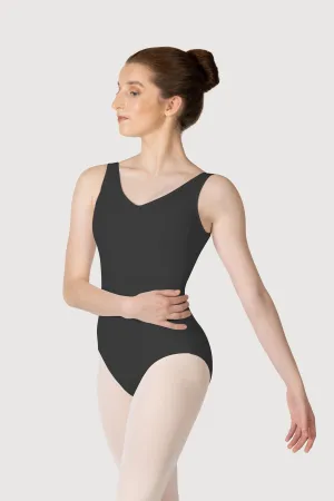 L0828L - Bloch Overture Odetta Sleeveless Pleat Womens Leotard
