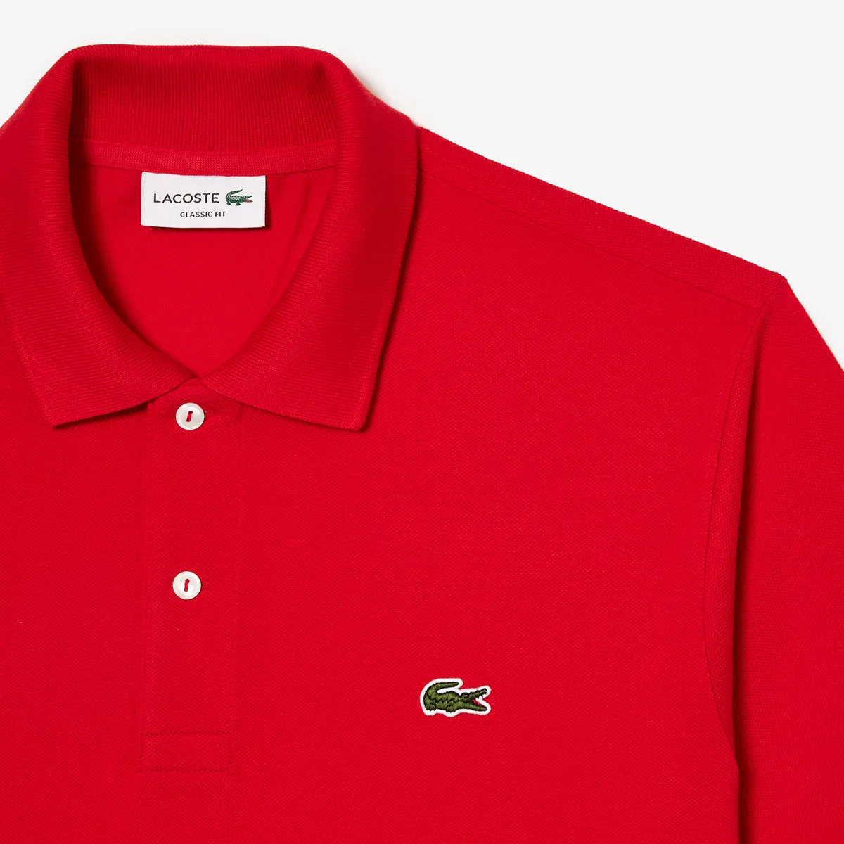 Lacoste - Classic Fit Polo in Red