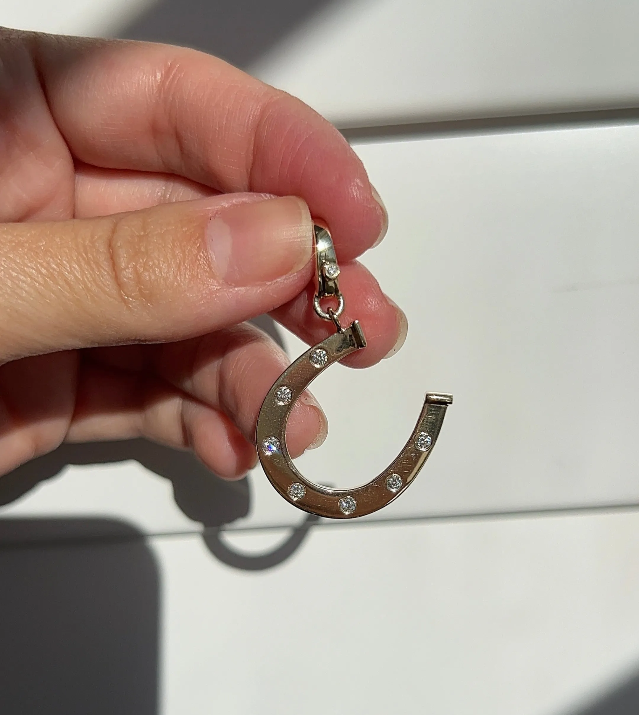 Large Horseshoe Pendant