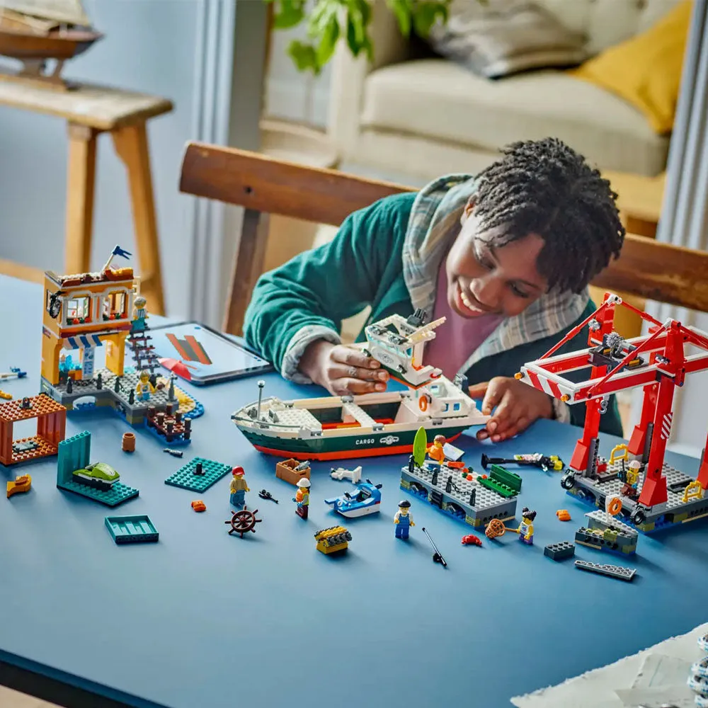 LEGO City Seaside Harbor With Cargo Ship - 60422