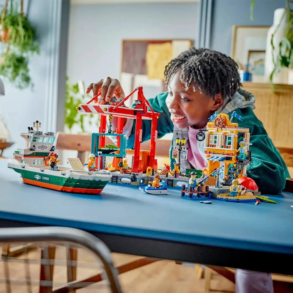 LEGO City Seaside Harbor With Cargo Ship - 60422