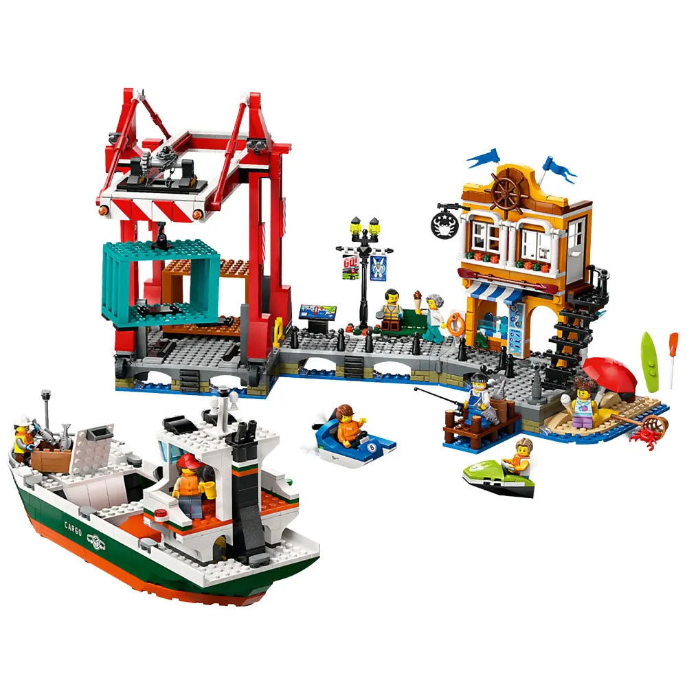 LEGO City Seaside Harbor With Cargo Ship - 60422