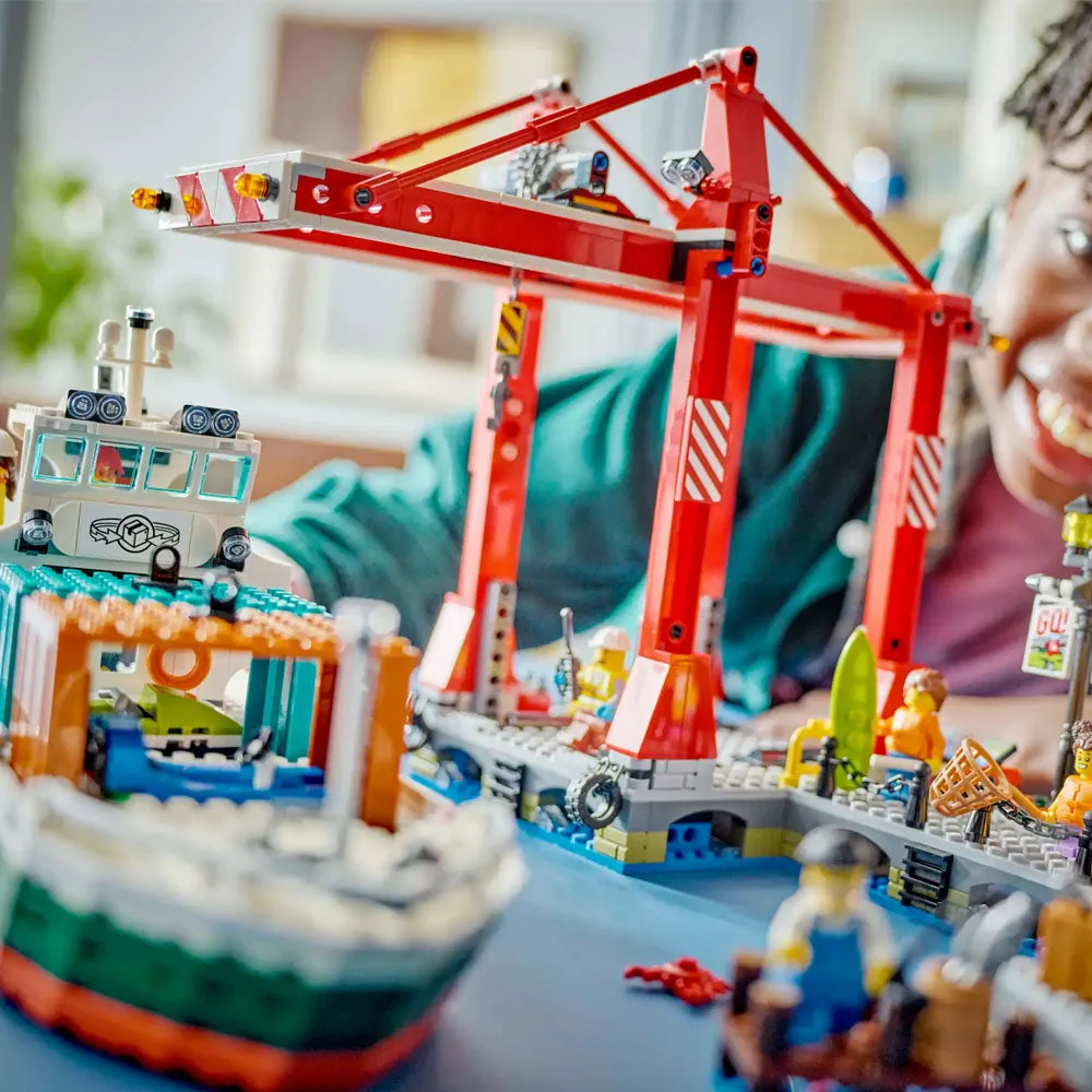 LEGO City Seaside Harbor With Cargo Ship - 60422