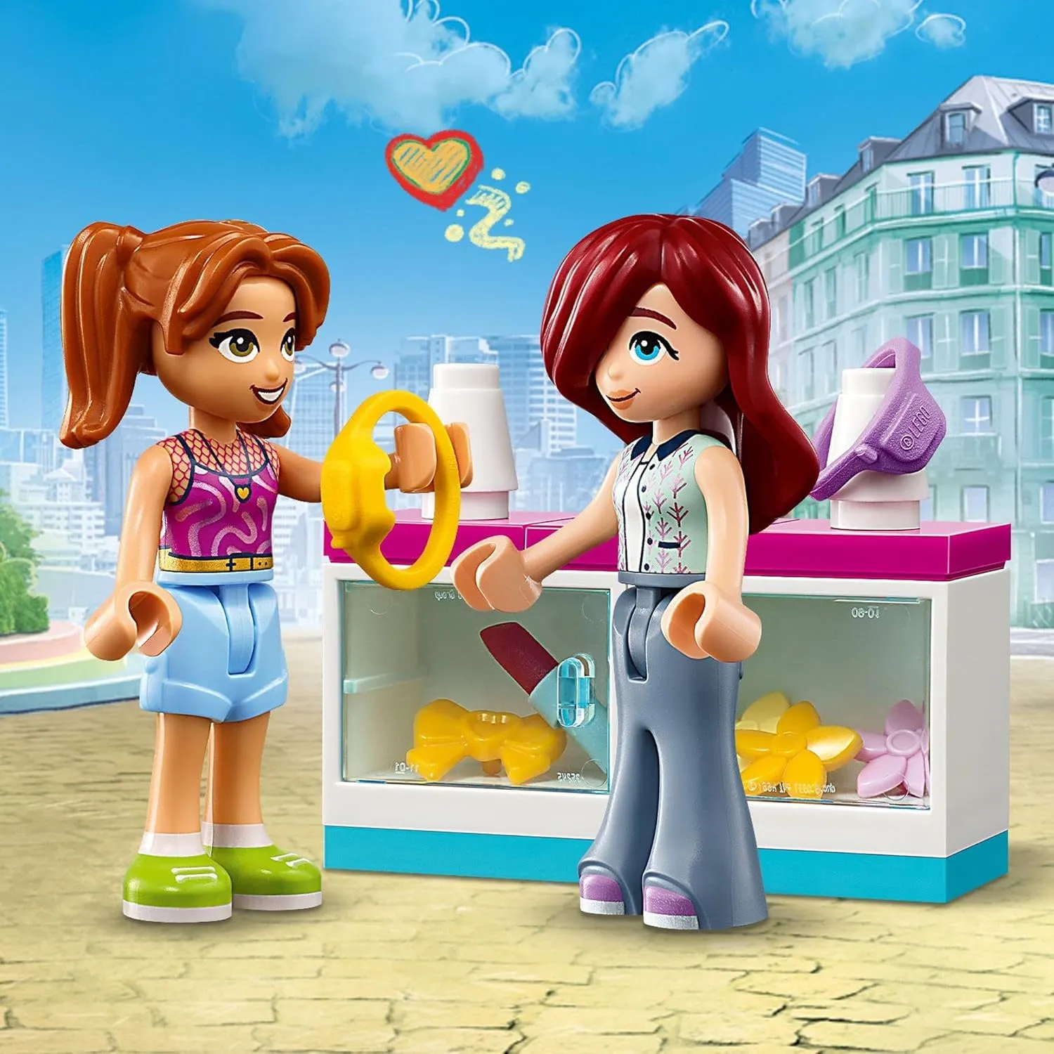LEGO Friends Tiny Accessories Store Toy 42608 (129 Pieces) | 6 Years 