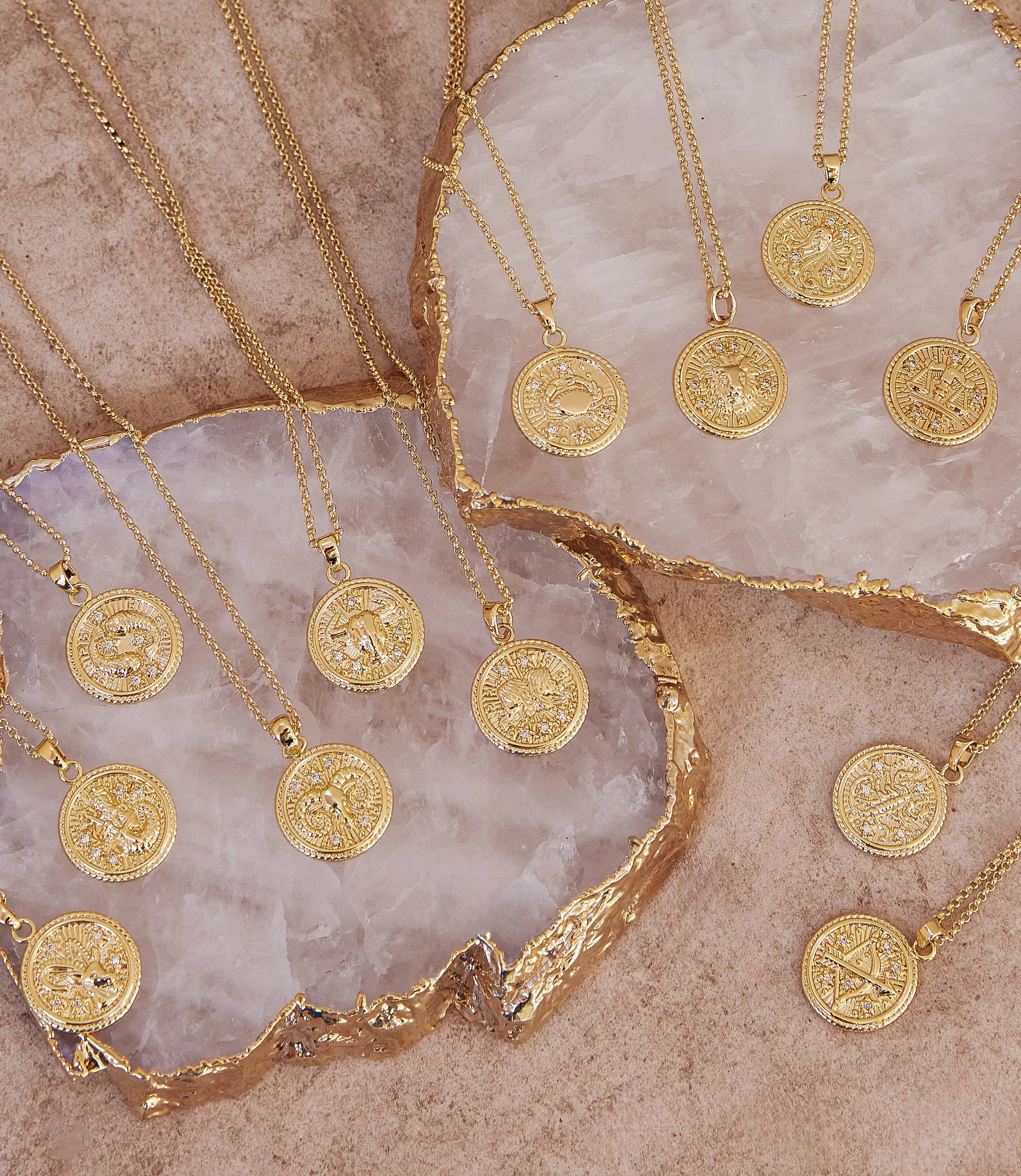 Leo Coin Necklace