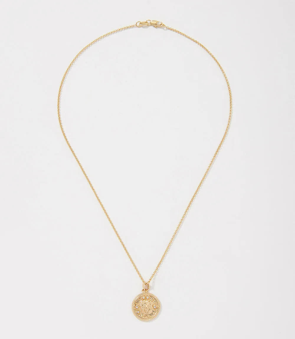 Leo Coin Necklace