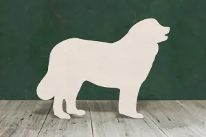 Leonberger wooden craft cut out - plywood