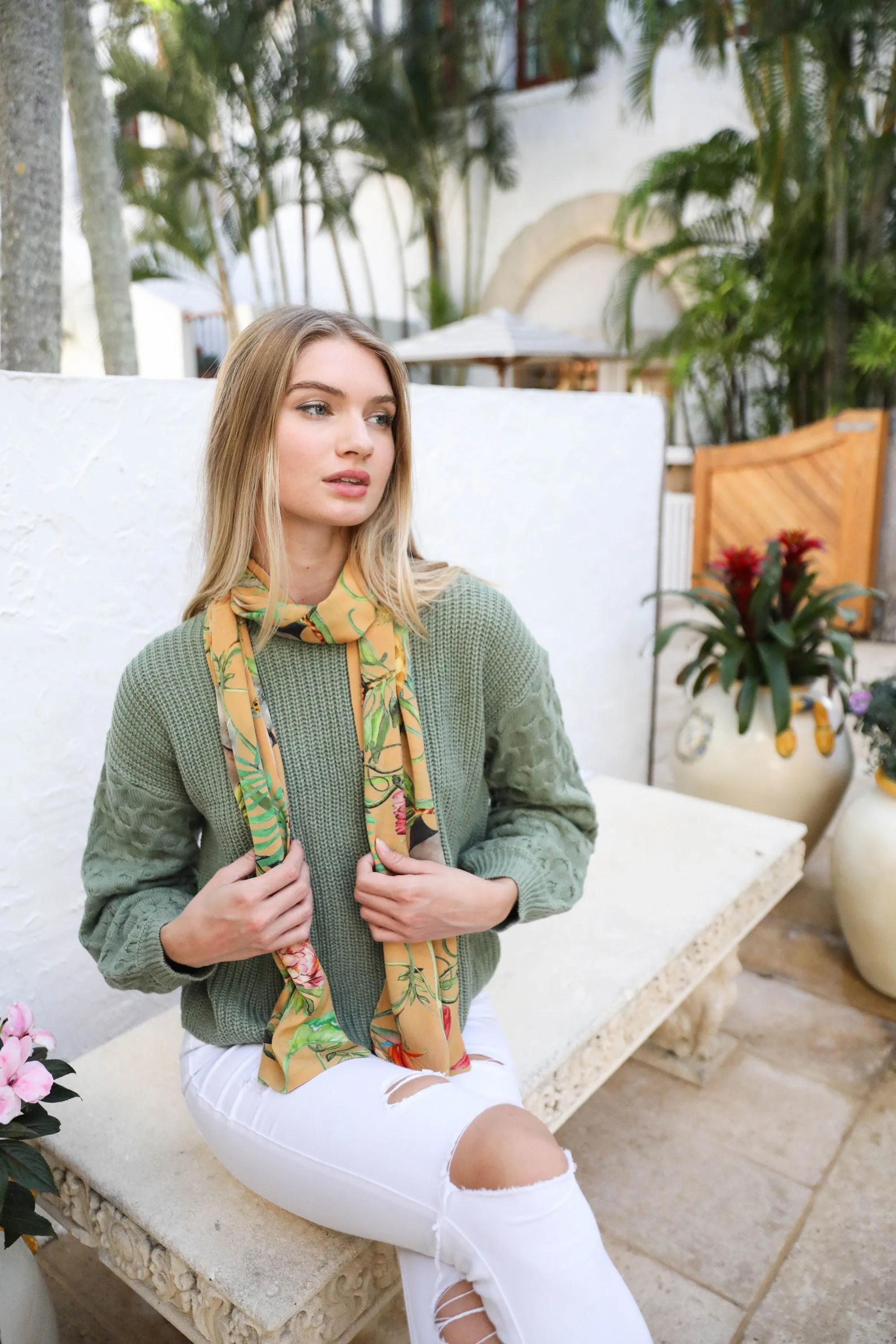 Long Tan Jungle Scarf