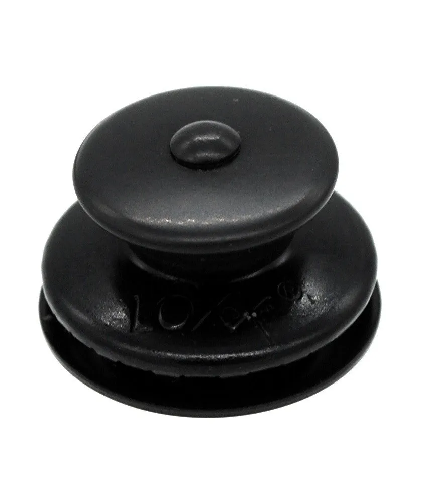 Loxx Music Box Standard Strap Locks - Black Chrome