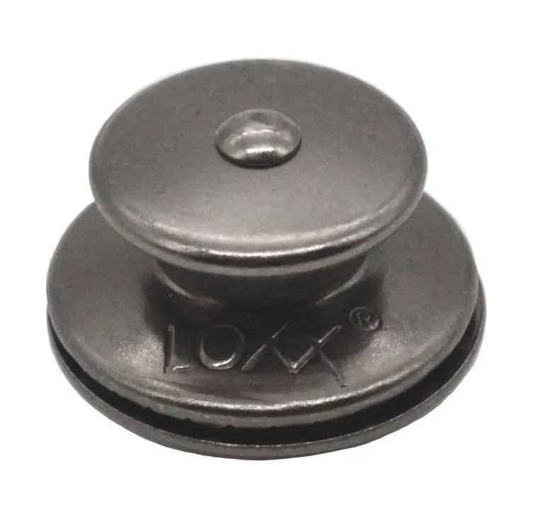 Loxx Music Box Standard Strap Locks - Black Nickel