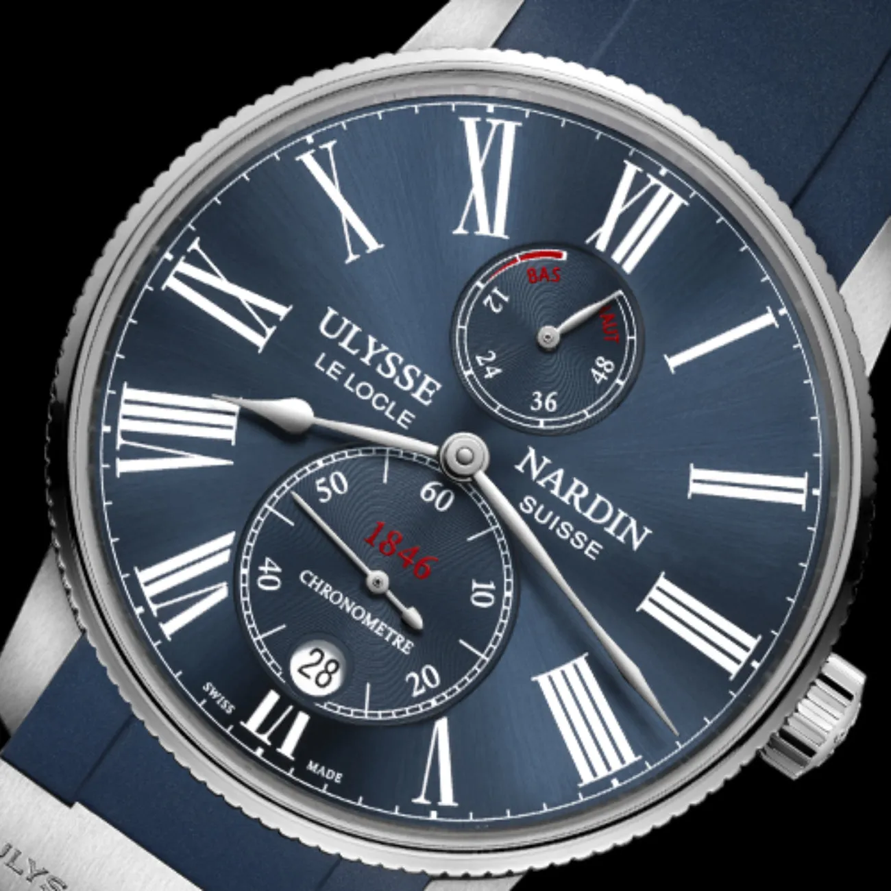 MARINE TORPILLEUR 42MM STEEL