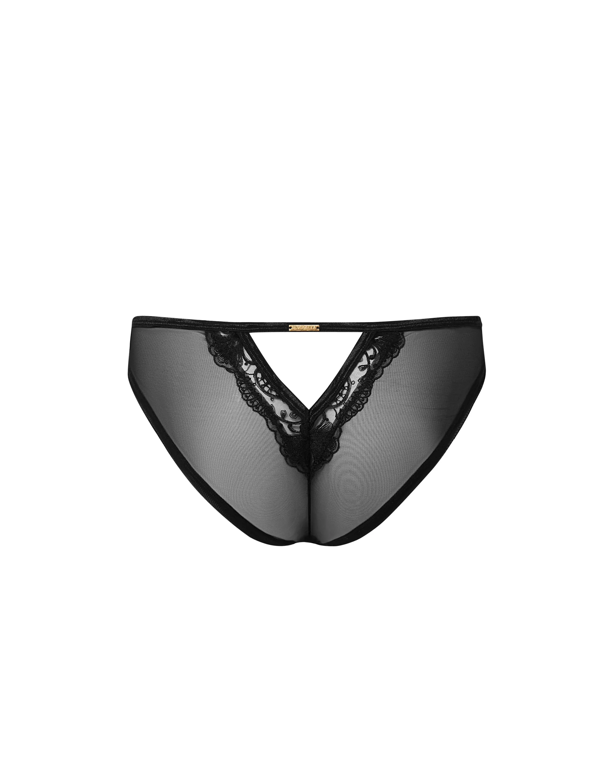 Marseille Mesh-Sided Panty Black