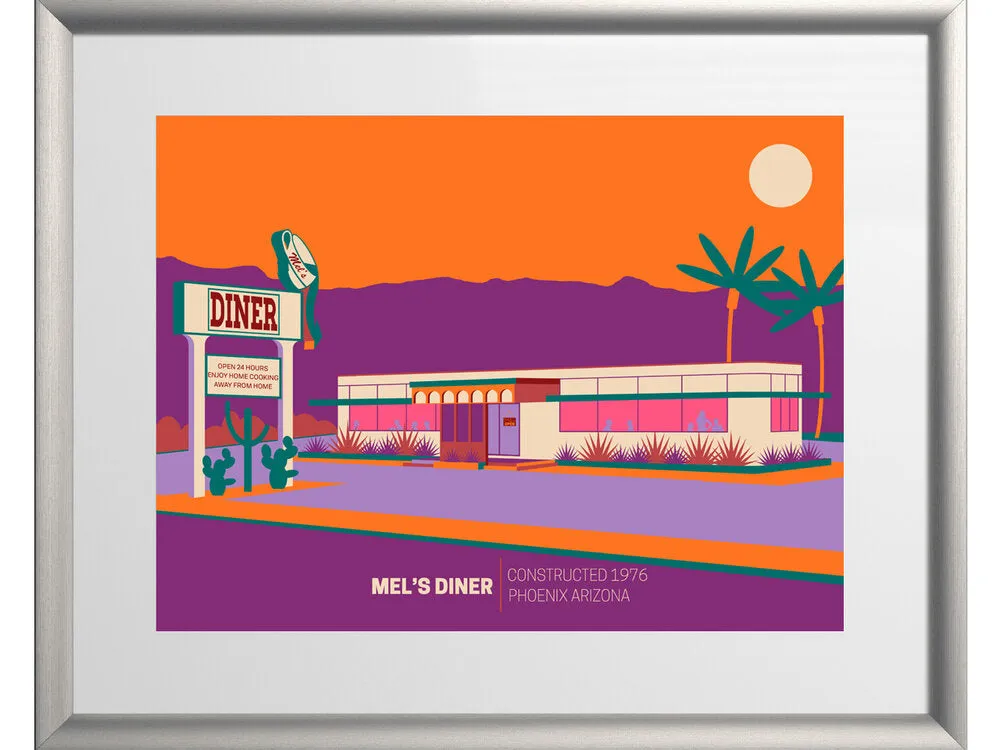 Mel's Diner Print